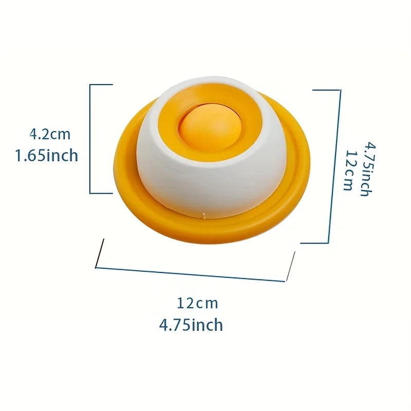 Slow Feeder Lick Bowl for Dogs & Cats | Rolling Ball Snack Feeder