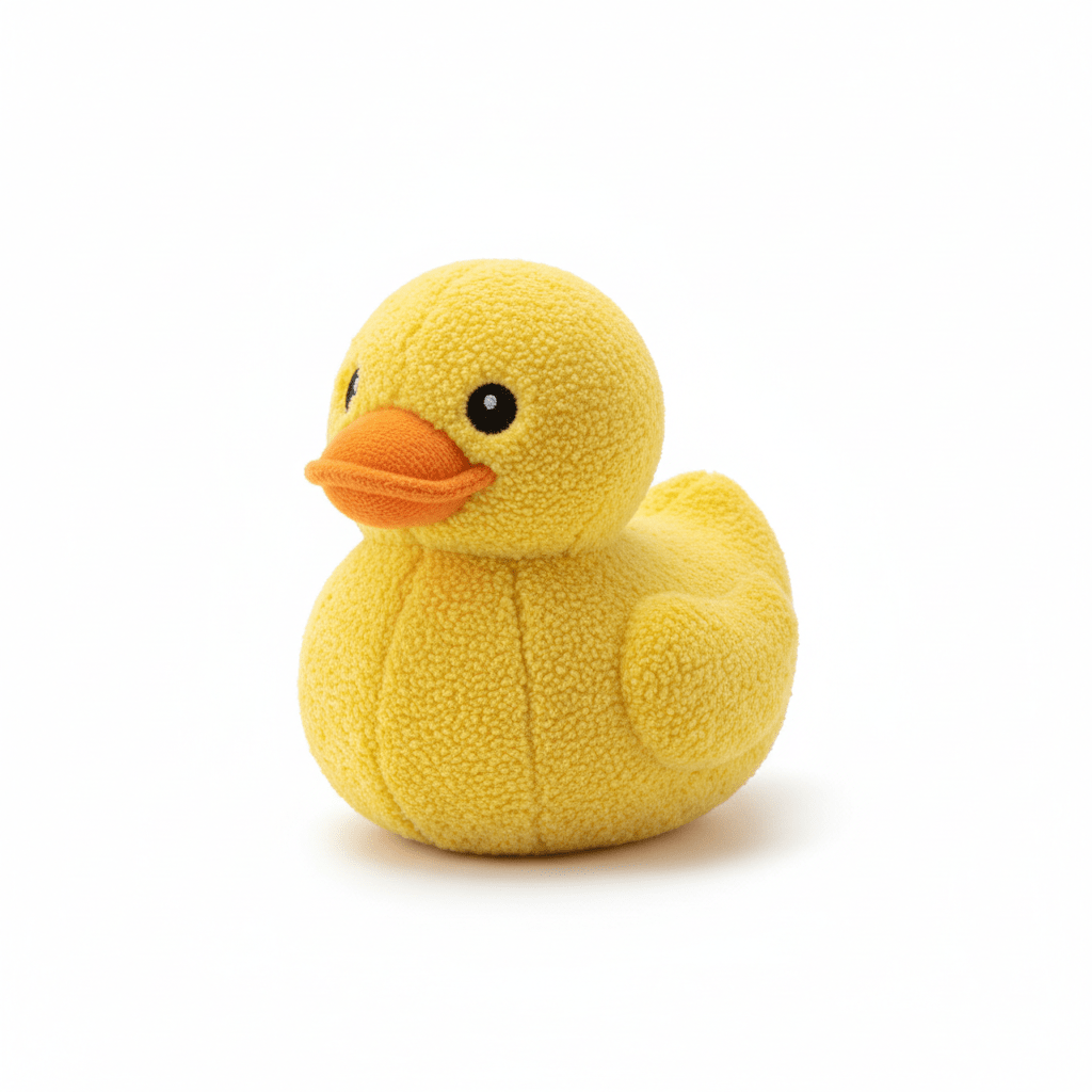 Duck Plush Squeaky Dog Toy | Anxiety Relief & Interactive Play - A Horizon Dawn