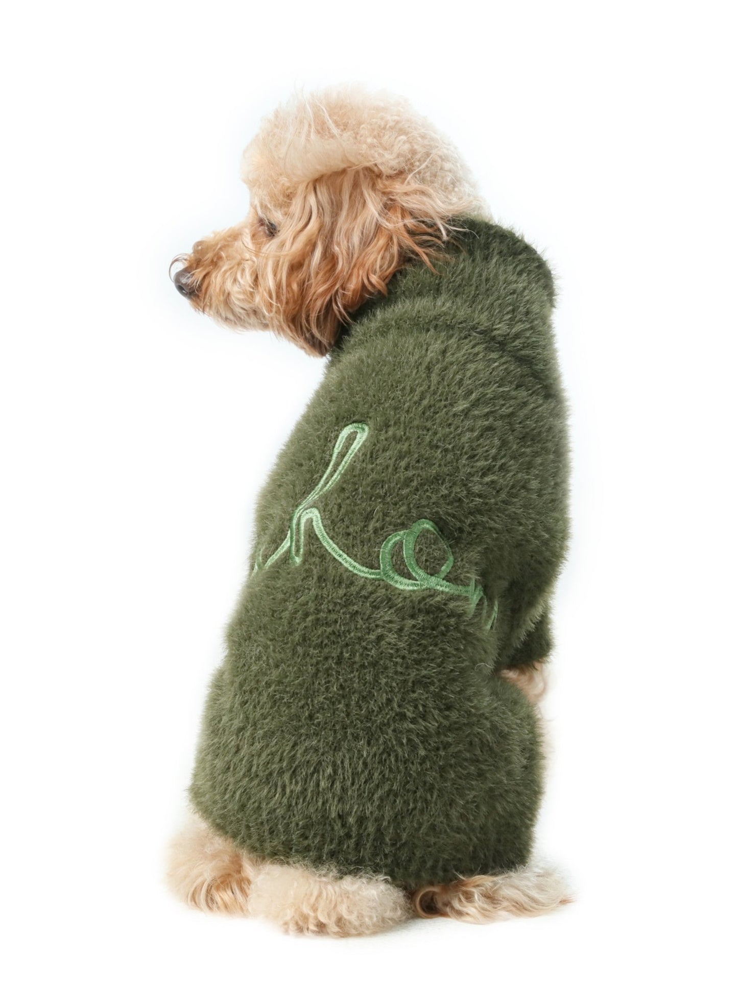 Eskimo Fuzzy Dog Sweater - Orange | Ultra - Soft Winter Style - A Horizon Dawn