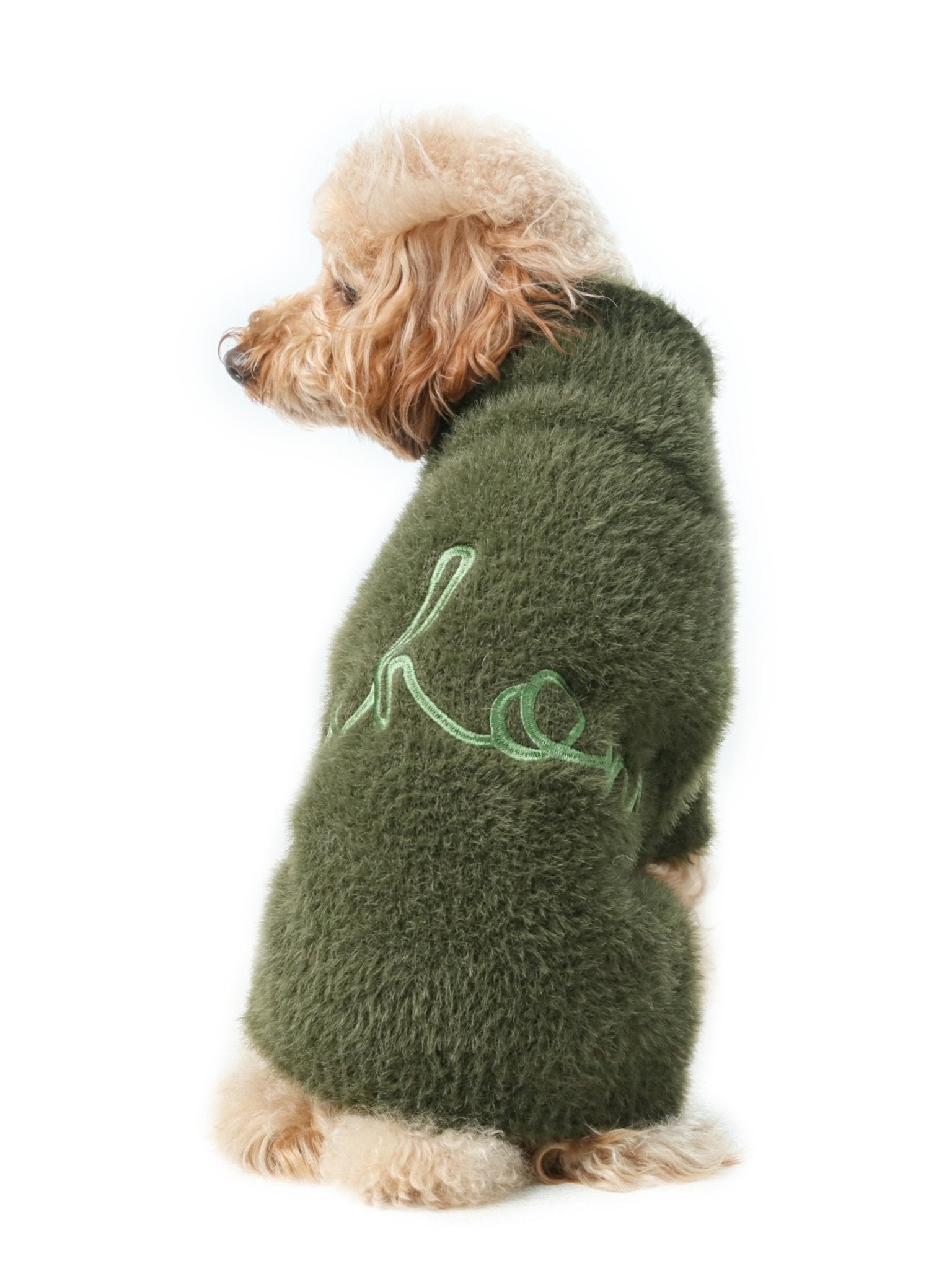 Eskimo Fuzzy Dog Sweater - Orange | Ultra - Soft Winter Style - A Horizon Dawn