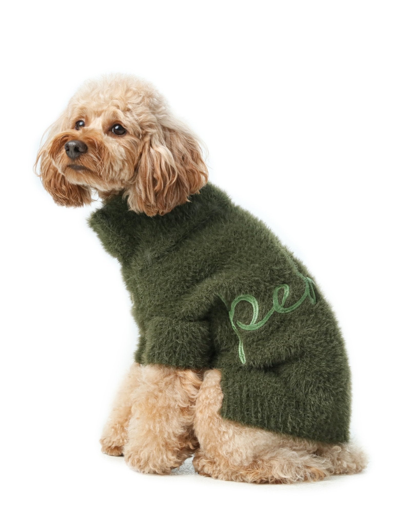 Eskimo Fuzzy Dog Sweater - Orange | Ultra - Soft Winter Style - A Horizon Dawn