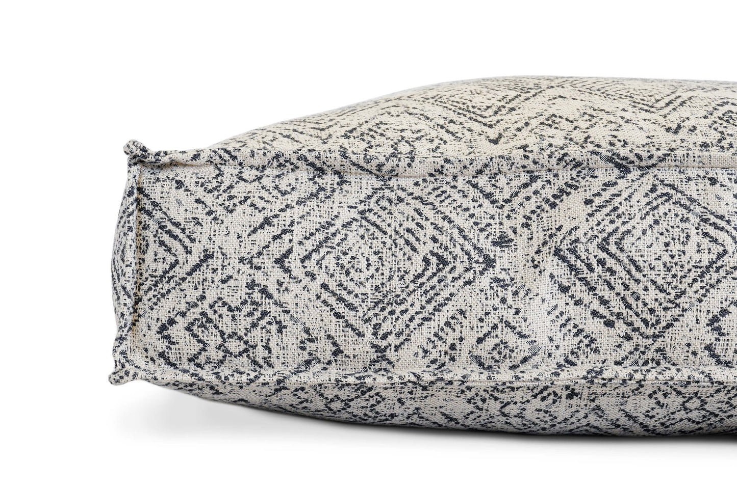 Lounger Pet Bed in Sapphire Spaniel - USA Made Sunbrella Fabric - A Horizon Dawn