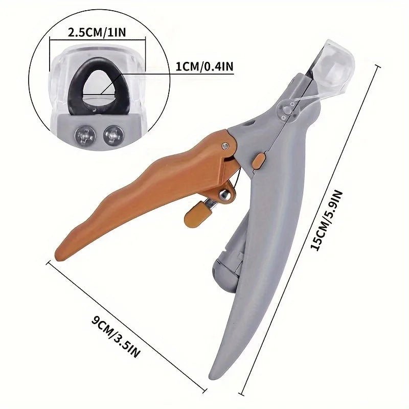 Pet Nail Clipper with LED Light - Professional Trimmer for Dogs & Cats - A Horizon Dawn