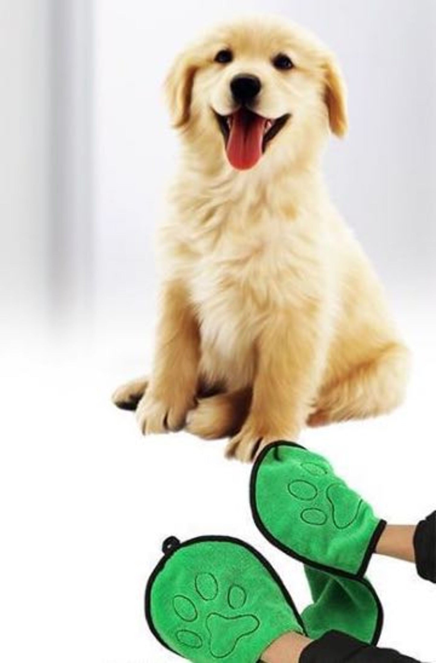 Dog Bath Towel (Single) | Ultra-Absorbent Microfiber with Double Drop Pocket